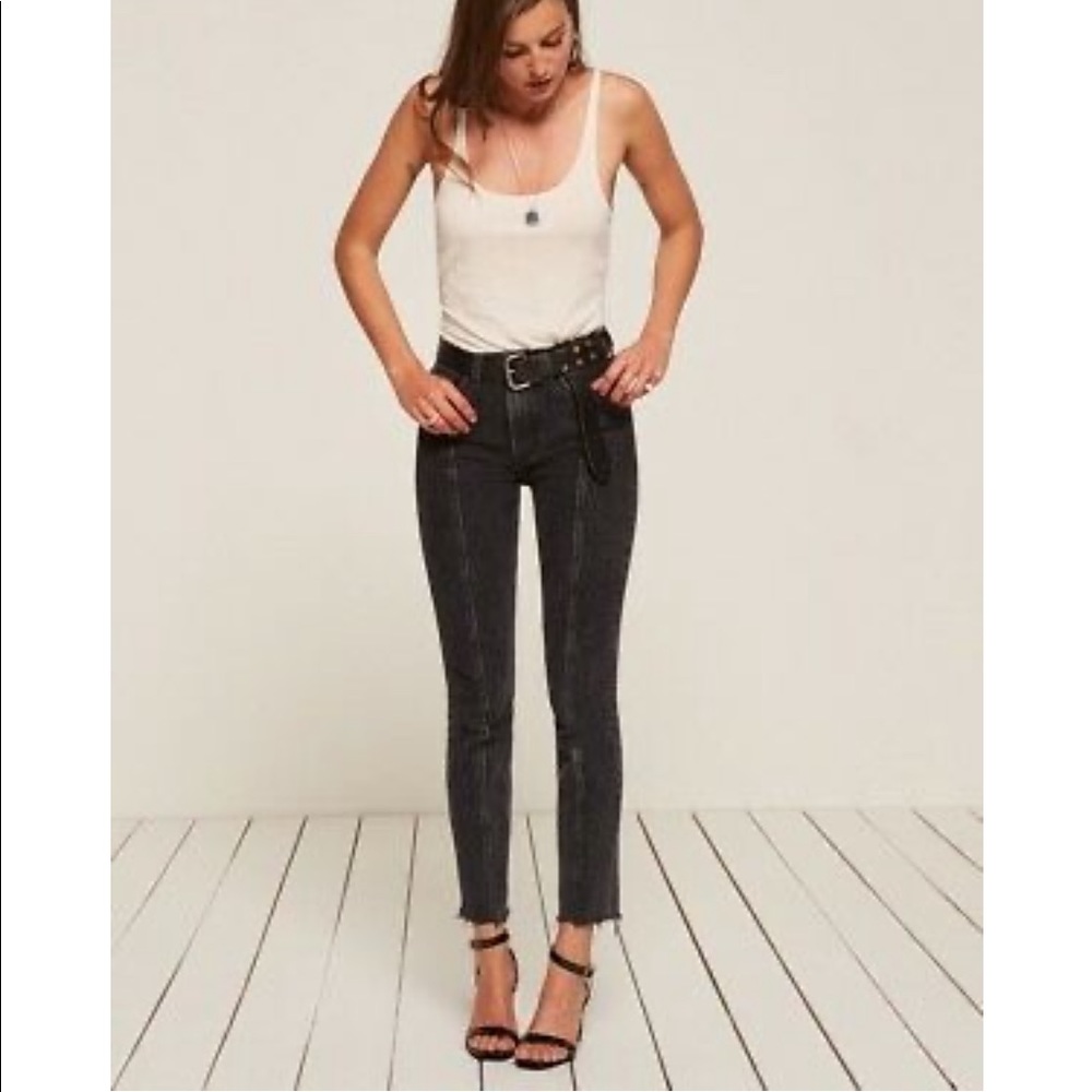 Reformation Seamed Jeans